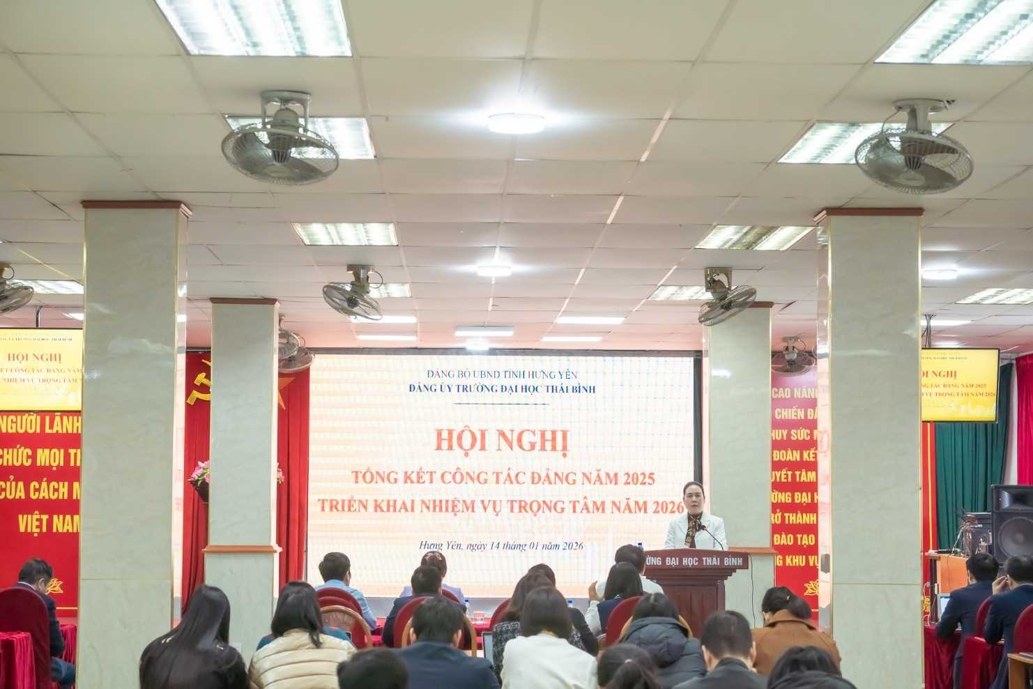 HỘI NGHỊ TỔNG KẾT CÔNG TÁC ĐẢNG NĂM 2025, TRIỂN KHAI NHIỆM VỤ TRỌNG TÂM NĂM 2026